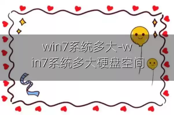 win7系统多大-win7系统多大硬盘空间
